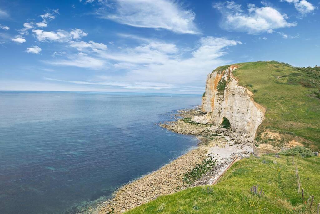 La Muche - Maison Vue Mer A 10Mn D'Etretat Saint-Jouin-Bruneval Exterior foto